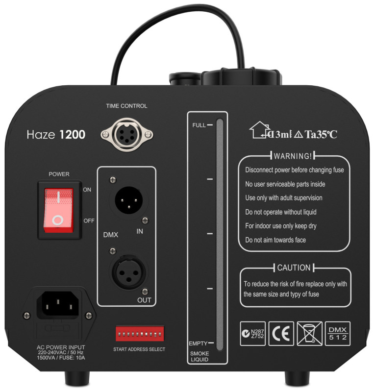 Mašina za dim Audibax Haze 1200 - Slika 4