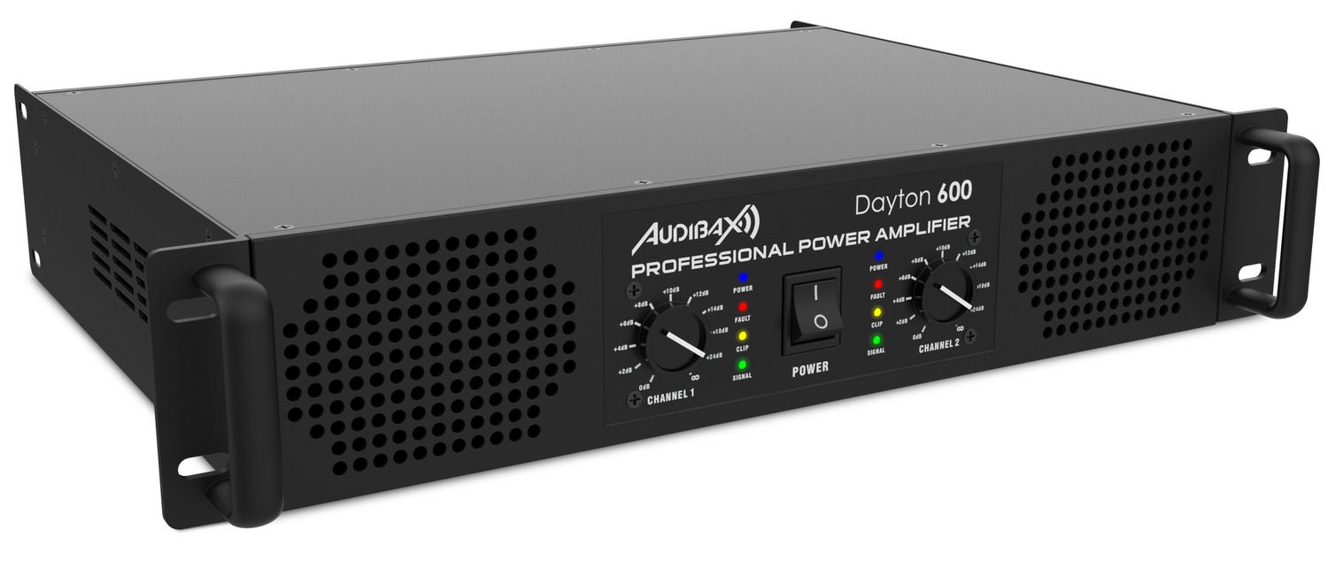 PA pojačalo 2x700W Audibax Dayton 600 - Audio Team d.o.o.