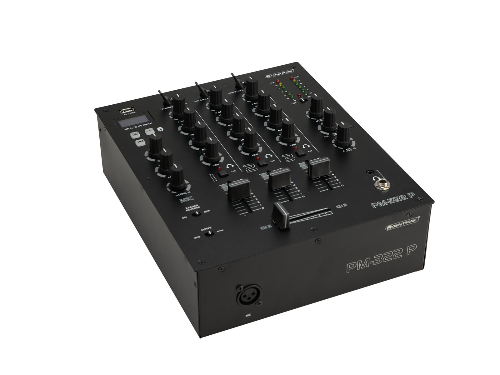 DJ mikseta 3-kanalna USB BT Eurolite PM-322P