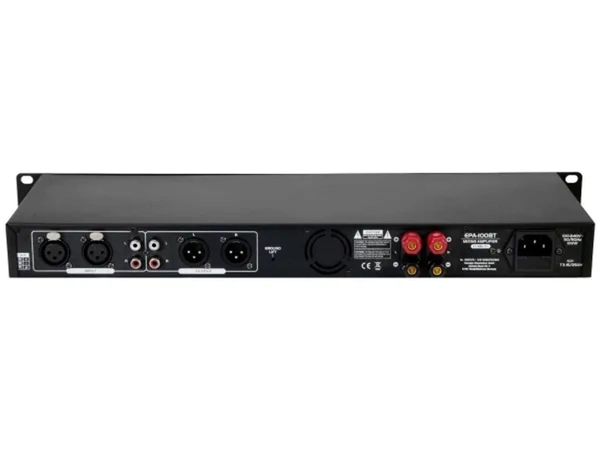 PA pojačalo 2x50W Omnitronic EPA-100BT - Slika 2