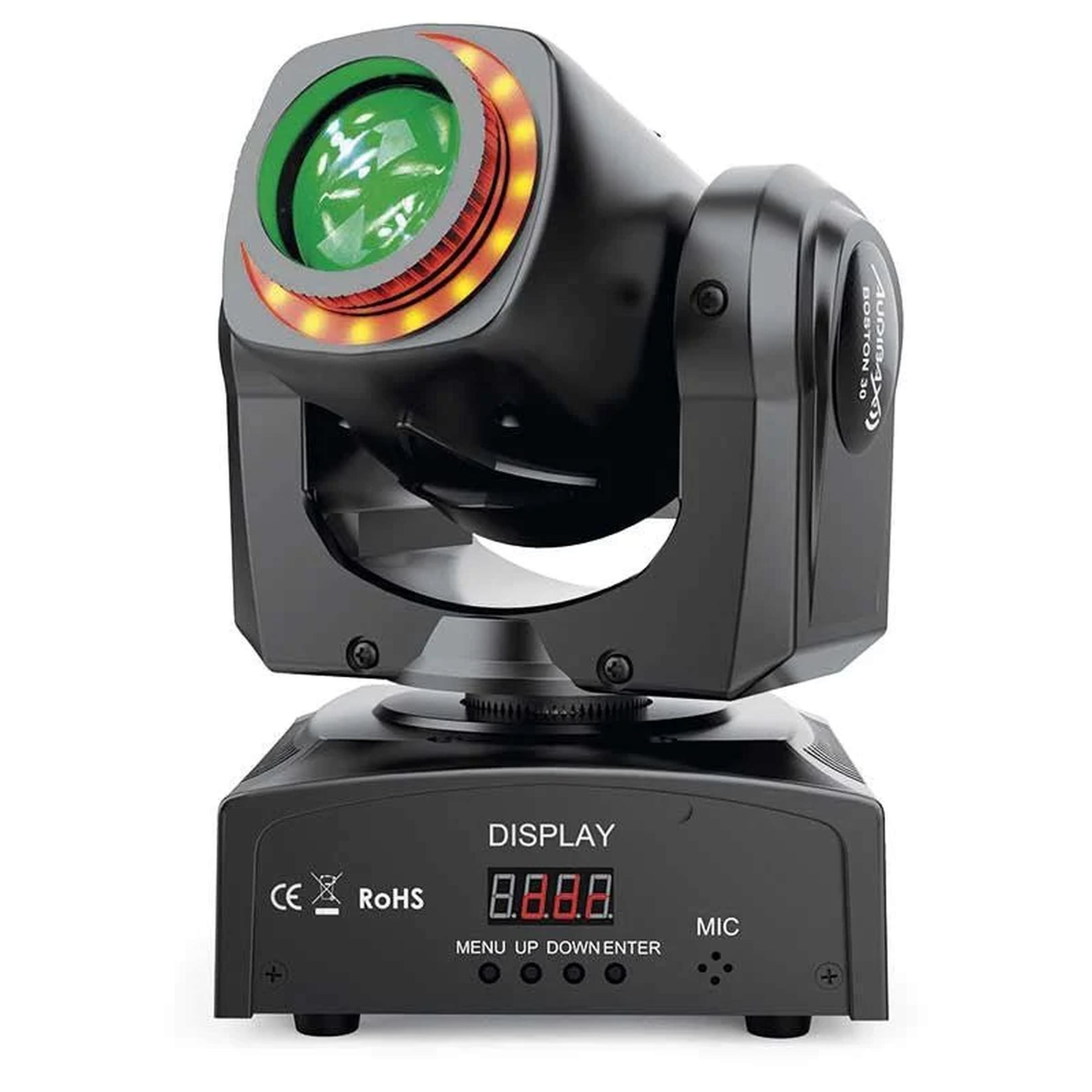 LED moving head spot Audibax Boston 30 Ring - Audio Team d.o.o.