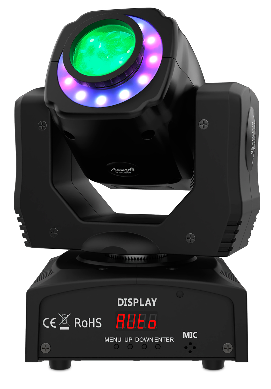 LED moving head spot Audibax Boston 60 Ring