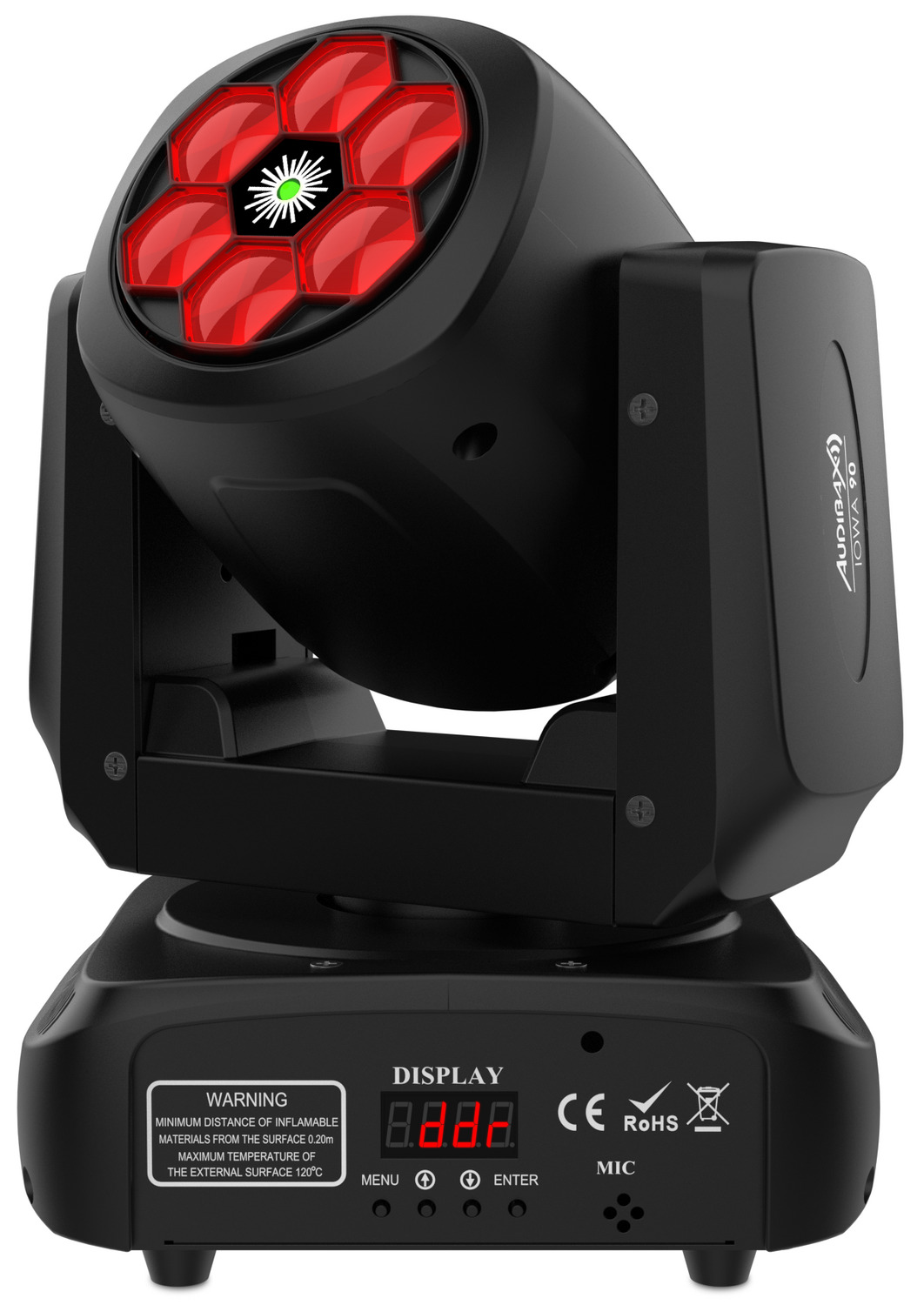 LED moving head wash Audibax Iowa 90 Laser