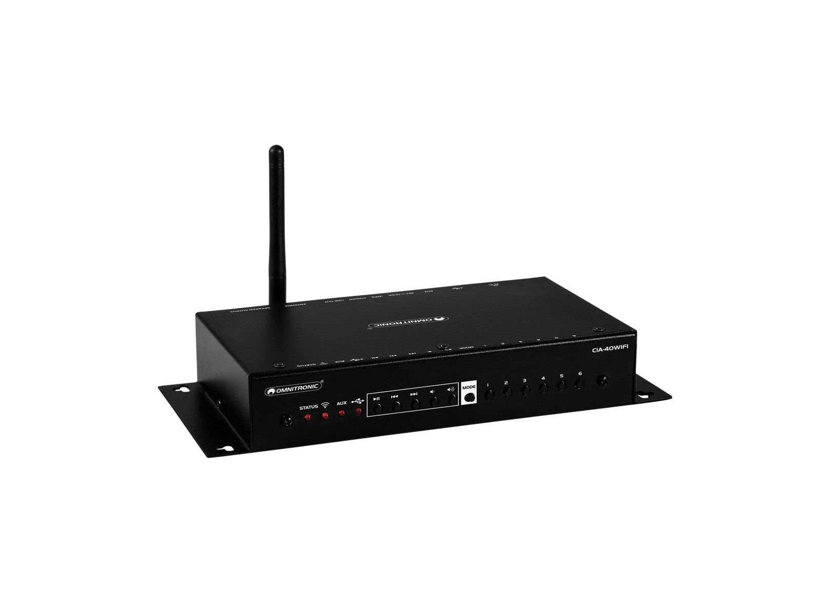 Bežično multi-room pojačalo (2x25W) za audio streaming sistem putem AirPlaya, DLNA i UPnP,CIA-40WIFI