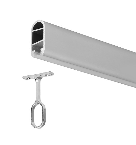 LED alu profil nadgradni 15x30 mm