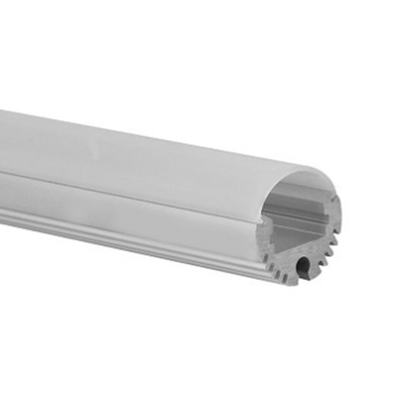 LED alu profil nadgradni kružnii Φ 21 mm