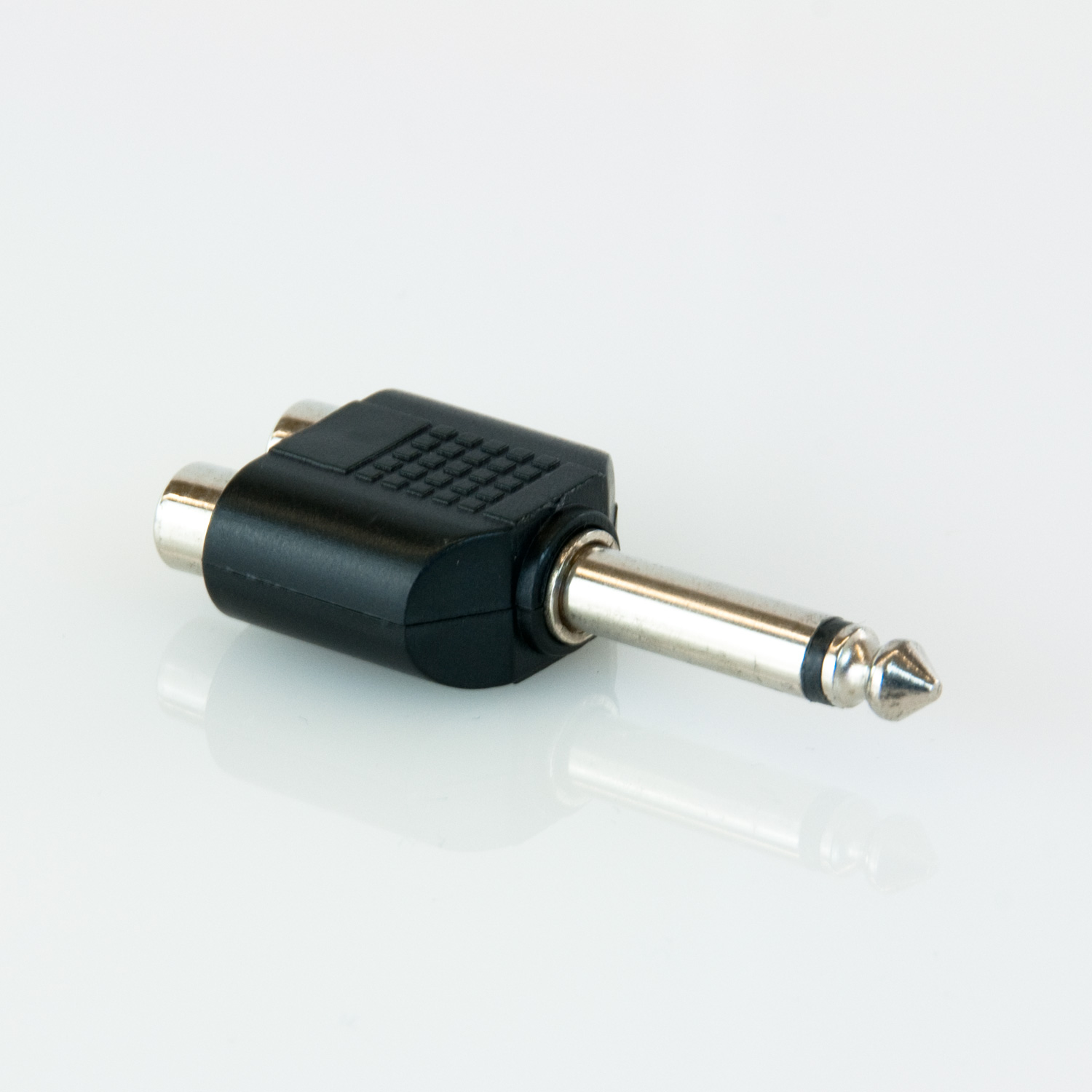Adapter banana 6.3 mm M mono / 2x RCA F Master Audio