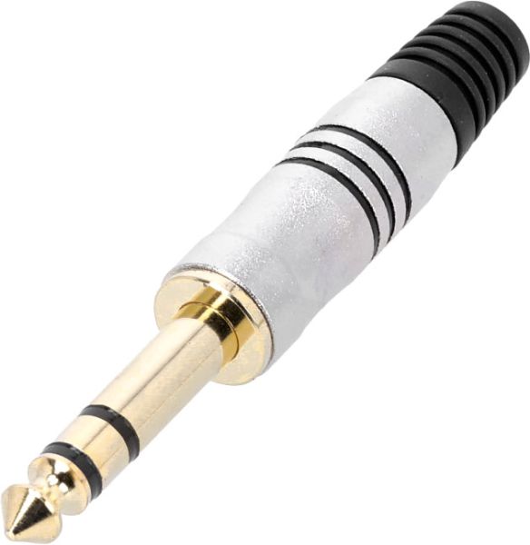 Konektor banana 6.3 mm stereo Adam Hall