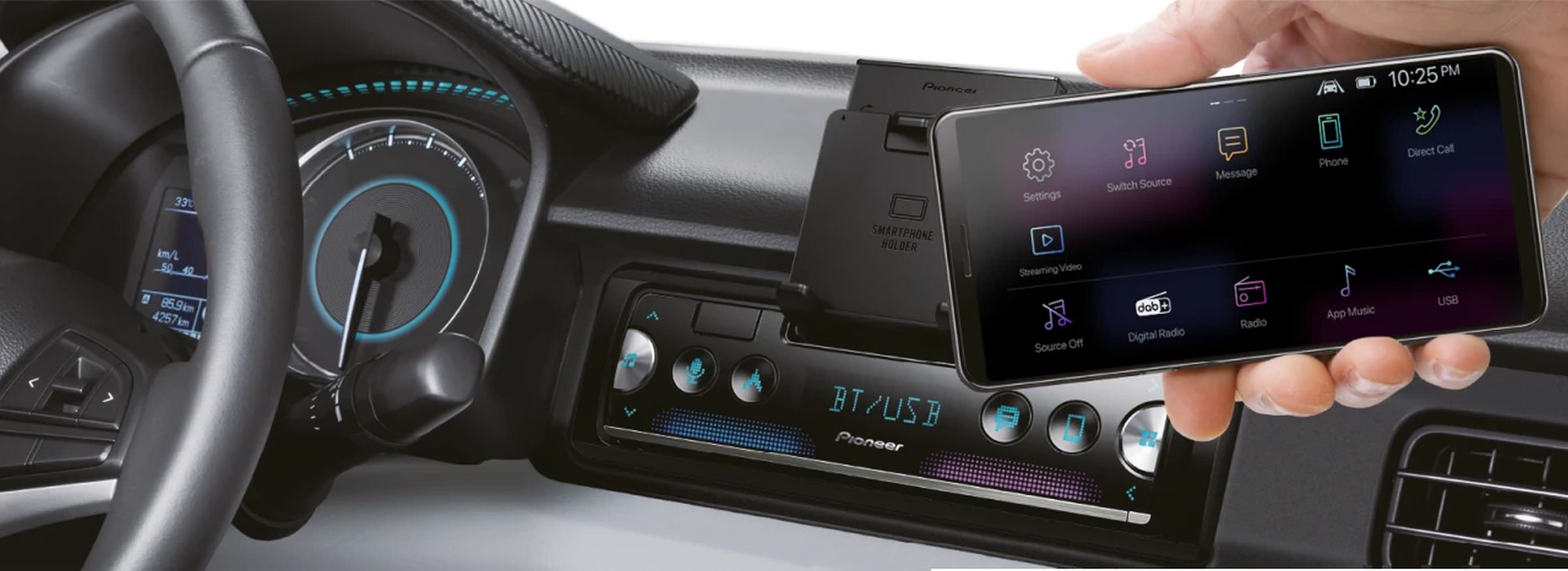 Auto USB player / smartphone receiver Pioneer - Slika 3