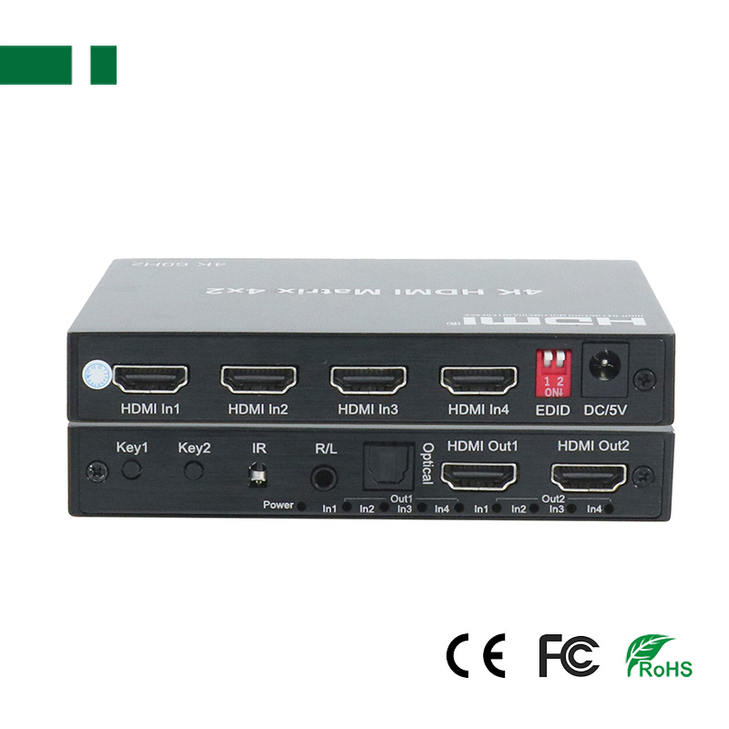 HDMI matrix 4x2 - Slika 2