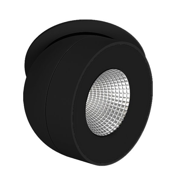 LED downlight 9W 4000K (crna)