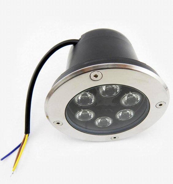 LED podna lampa 6x1 W 5000K IP68
