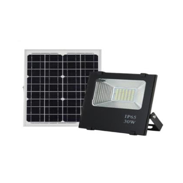 LED solarni reflektor 30W 6500K IP65